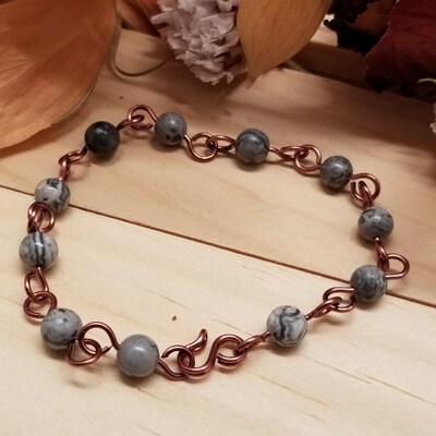 Handmade Wire Bead Bracelets - image5